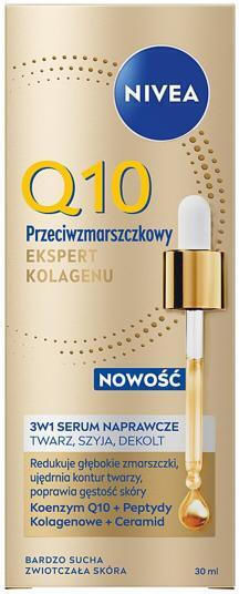 Nivea Q10 Anti-Wrinkle Collagen Expert Repair Face Serum with Collagen & Q10 30ml