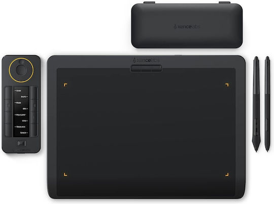 Grafidă de Design cu Ecran 12" și Bluetooth 12 x 9 inch Control De La Distanță cu 40 Funcții Programabile 2 Stylusuri 8192 Niveluri De Presiune Înclinare 60 Grade Mănușă De Desen Geantă De Transport Rezerve Toc Pentru Stylus Dongle