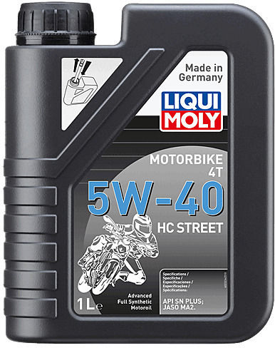 Liqui Moly Motorbike HC Street 5W-40 Ulei Motocicletă pentru Motoare în Patru Timpi 1l