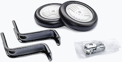 Accent Black Bicycle Training Wheels Size 12"