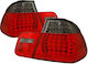 Πισινά Φανάρια Set Bmw 3 E46 Sedan 98-01 Led Κόκκινο Smoke Eagle Eyes