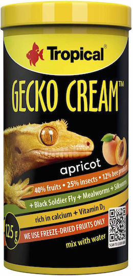 Tropical Gecko Cream Apricot 100ml 2604000 Pet Supplies