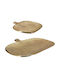 Artekko Noble Set Decorative Platters Metallic Gold 2 Pieces