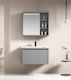 Σετ Επιπλου Μπανιου Artemis 60cm Χρ.light Grey Πολυαιθυλενιο Hdpe High Density