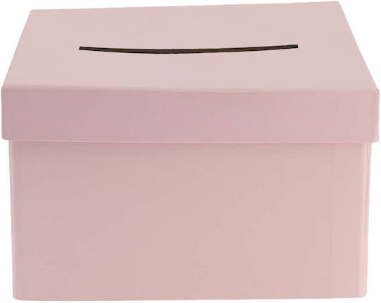 Beauty Home Wunschbox Karton Wunschkarten – Rosa 19,5x12x19,5cm