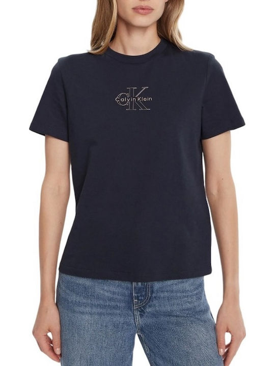 Calvin Klein Monologo Tricou Damă Gri