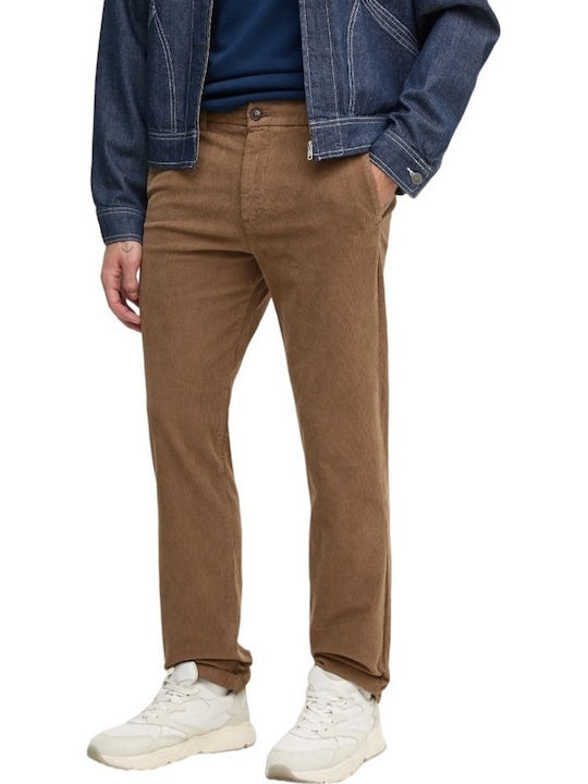 Calvin Klein Herrenhosen in Braun mit gerader B...