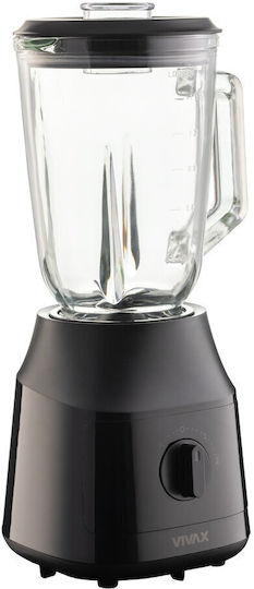 Vivax Blender with Glass Jug 1.5 lt 600W Multicolour 0001388672