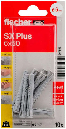 fischer Schraube mit Durchmesser M6 und Länge 50mm