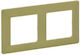 Double Frame Valena Life Legrand Lime