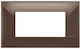 4-module Frame Classia Legrand Mocha