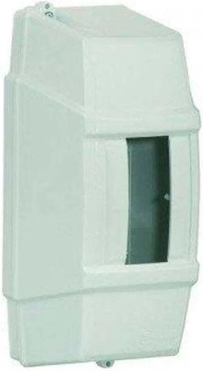 Apartment Panel Surface Mount 2 Modules Box Makel Transparent Door