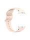 Edman Silikon Tragbare Bänder Rosa Galaxy Watch 8 / 8 Classic