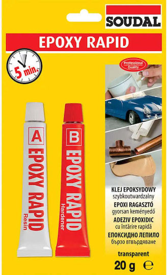 Epoxy Klebstoff Epoxy Schnell 2-Komponenten 10 G Stück Soudal