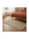 Ravelia Rectangular Summer Jute Beige Rug 70x140cm