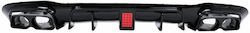Diffuser Πίσω Προφυλακτήρα Mercedes-benz E-class W213 16-19 Amg Line Προφυλακτήρα Μαύρο Brabus Look Μαύρες Μπούκες Mercedes Benz Cαrνεr