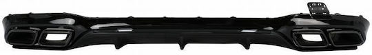 Diffuser Πίσω Προφυλακτήρα Mercedes-benz E-class W213 16-19 Amg Line Προφυλακτήρα Μαύρο Amg 63 Look Μαύρες Μπούκες Mercedes Benz Cαrνεr