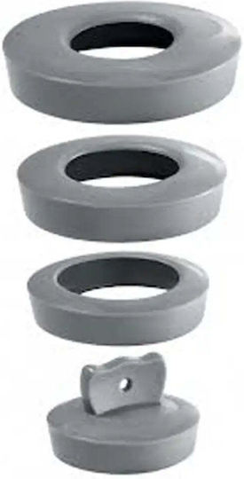 Universal Plug Siphon 4 Sizes Gray Wirquin