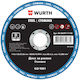 Wurth Metall-Schleifscheibe 115x1x22,23