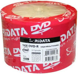 DVD-R Ridata Принтируеми 4.7GB/16x Опаковка 50 Бр DVD-R Ridata Принтируеми 4.7GB/16x Опаковка 50 Бр