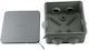 Junction Box Ip54 100 100 50 Gray Meloplam 100 100 50 Gray Ip54
