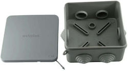 Junction Box Ip54 80 80 45 Gray Meloplam 80 80 45 Gray Ip54