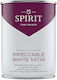 Безупречна Бяла Сатен Латексова Боя Spirit
