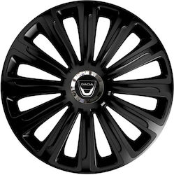 Versaco Trend Rc Car Hubcaps 15 Inches with Brand Logo Dacia 4 Pieces