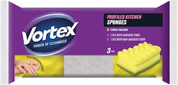 Kitchen Sponge Waves 3 Pcs Vortex Kitchen Sponge Waves 3 Pcs Vortex