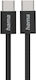 Hama Charging Cable Fabric Usb-c Usb-c 1 M Nylon Black