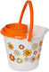 Mop Bucket with Wringer Plastic Capacity 12lt