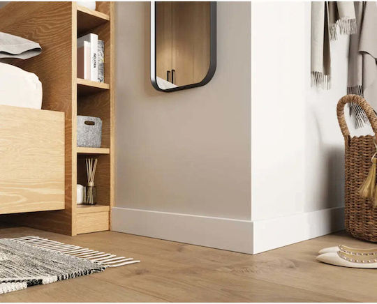 Vilo Sempla 80 701 White Pvc Baseboard