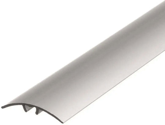 Doellken 30 Mm Transition Strip Concealed Installation Silver 0.93 M