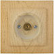 Tv Socket End Maple Nilson Alegra