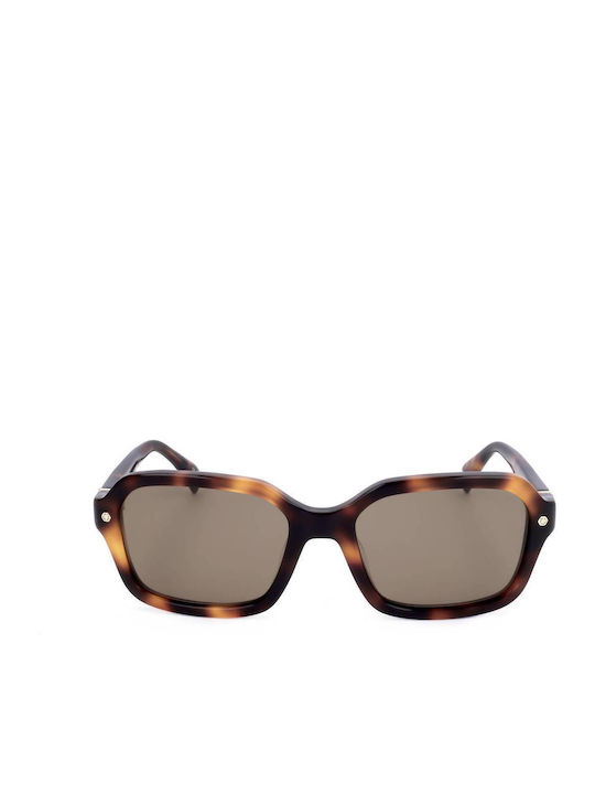 Ted Baker Tba Tb1697 Unisex Sunglasses with Brown Horn-Rimmed Frame and Brown Lenses