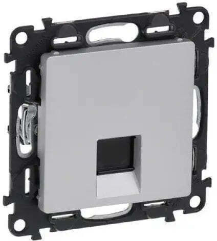 Rj45 Cat 5e Computer Netzwerksteckdose Utp Valena Life Legrand Aluminium