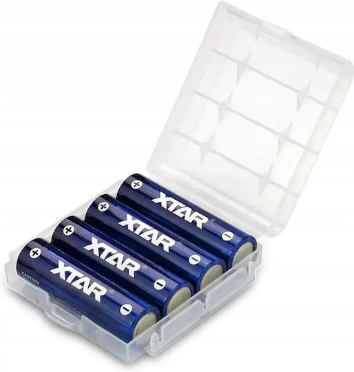 Презареждаеми Li-ion AA R6 1.5V 3300mWh 2000mAh 4 броя в PVC кутия Xtar