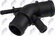 Coolant Fluid Connecting Flange Vw Bora I 1998-2013 2.3l Sedan Vw Bora Variant 1999-2005 2.3l Estate Vw Golf Iv 1997-2008 2.3l Hatchback