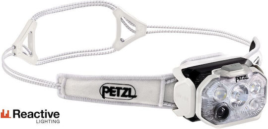 Petzl Επαναφορτιζόμενος Φακός Κεφαλής LED IPX4 με Μέγιστη Φωτεινότητα 1200lm Swift Rl