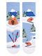 Pirin Hill Weihnachten Socken Blau