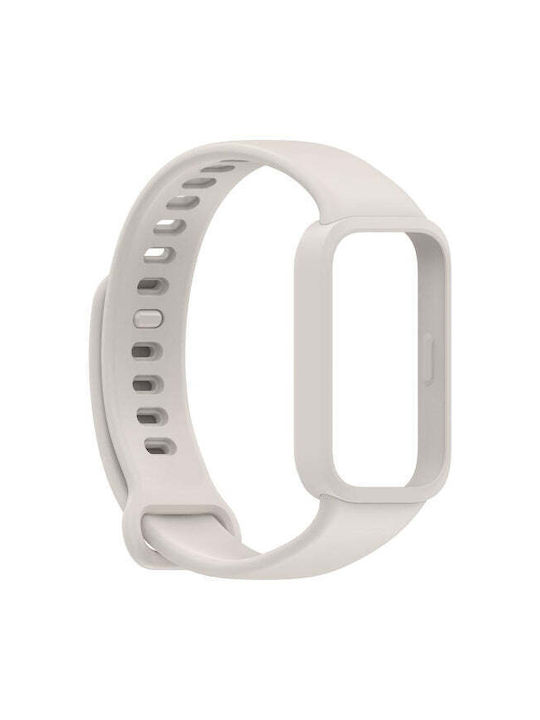 Silicone Strap Xiaomi Band 9 Active Redmi Band 3 Smart Watch Bracelet Wrist Strap Grey