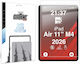 Grizzglass Paperscreen Display Protection Film Compatible Ipad Air 11 Inch 2024 2025 2026 Transparent