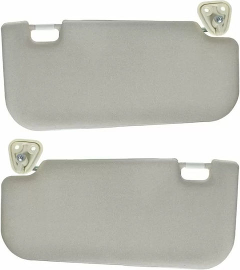 Carro 211778 Set Sunshades Left-Right Hyundai I10 2007-2016 2 Pieces Grey High Quality