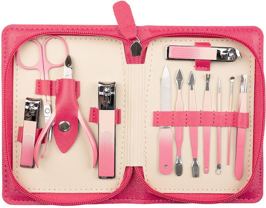 Sensopro Milano Pink Manicure Set 12 Pieces