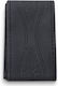 Car Steering Wheel Cover Black Leatherette Anti-Slip Diameter 38cm Perforated Tailored
