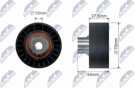Отклоняваща ролка Поликлинов ремък Peugeot 1007 2005-0 1.6l Хечбек Peugeot 207 2006-2015 1.6l Хечбек Peugeot 207 2006-2015 1.4l Хечбек