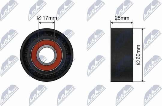 Τροχαλία Παρέκκλισης Ιμάντας Poly-v Mazda 2 2014-0 1.5l Hatchback Mazda 3 2013-0 1.5l Hatchback Mazda 3 Saloon 2013-2019 1.5l Sedan