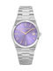 Trussardi Women's Watch 34mm Battery with Pink Stainless Steel Bracelet