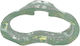 Chawaii Crystal Claw Hair Claw Clip Green 11cm