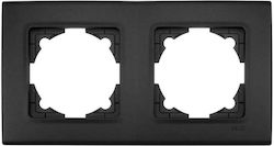 Rame Negre Duble Viko By Panasonic Linnera Life